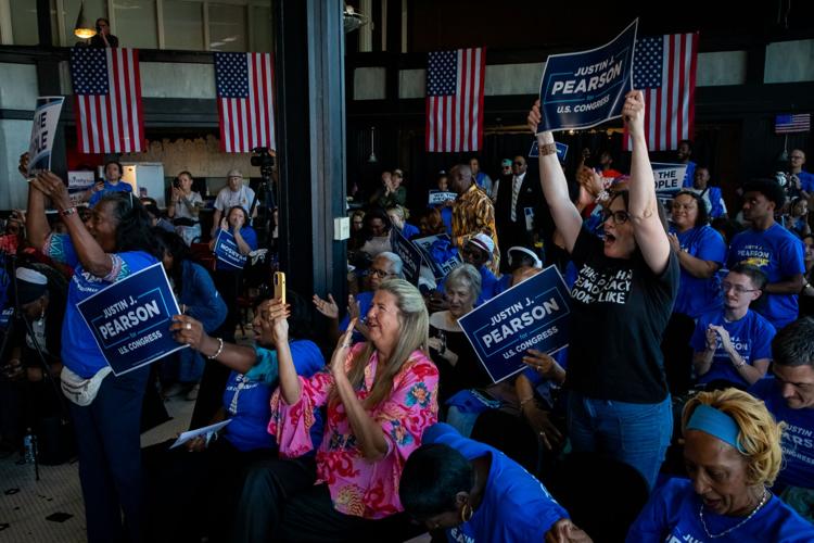 State Rep. Justin Pearson kicks off his congressional campaign, Oct. 11, 2025