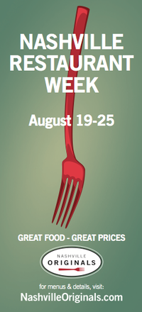 Nashville Restaurant Week Starts Today