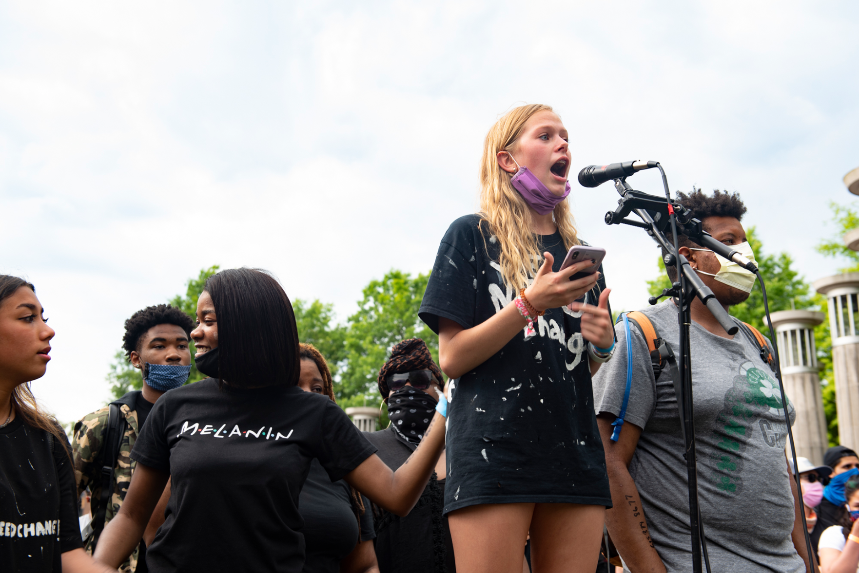 Scenes From the Teens for Equality Rally in Downtown Nashville