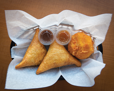 Cheap Eats: The Horn Coffee — Beef Sambusa — $1.99