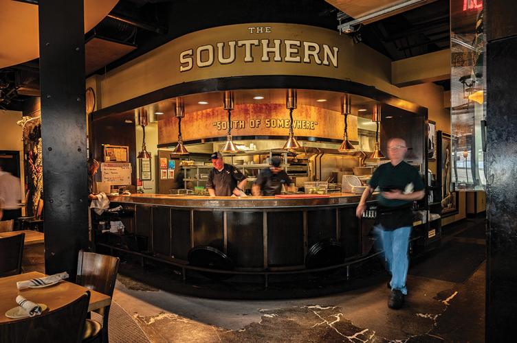 The Southern Steak & Oyster kitchen