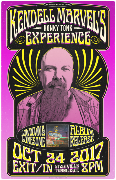 Kendell Marvel's Honky Tonk Experience- Record Release Edition