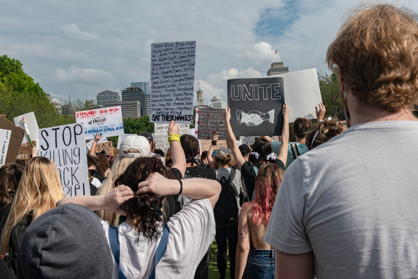 Scenes From the Teens for Equality Rally in Downtown Nashville