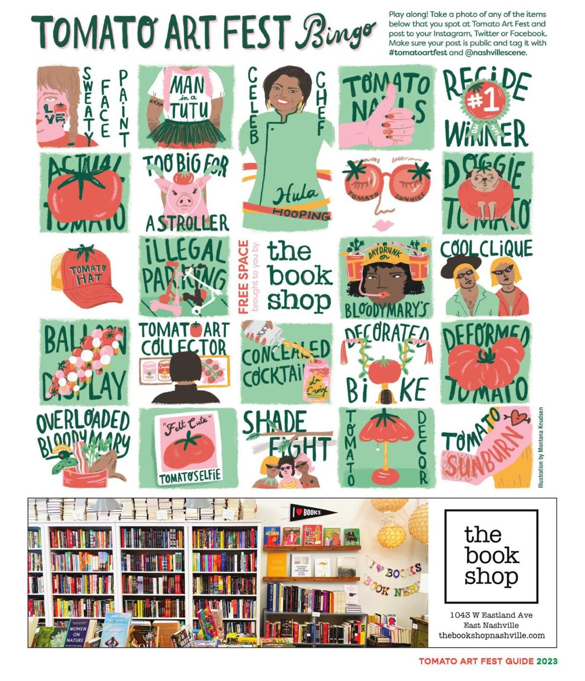 Tomato Art Fest Bingo 2023