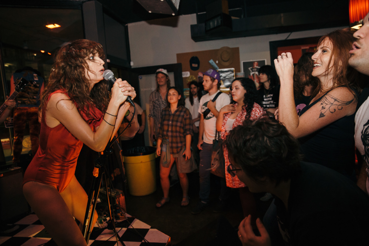 A Giant Dog Shakes Off the Blues at Fond Object