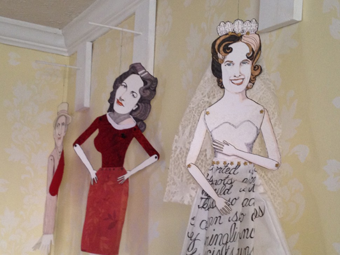 Paper Dolls, Mod Podge and Nerdery: A Studio Visit with Janet Lee