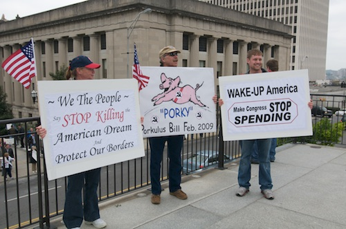 Nashville Tea Party at Legislative Plaza