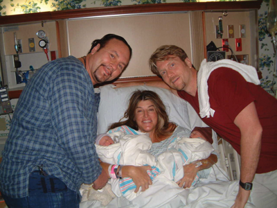 Songwriter Desmond Child's modern family includes a partner, twin boys — and the boys' surrogate mother