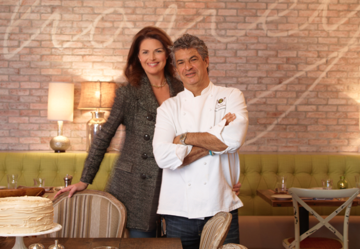 Elizabeth Blau and Kim Canteenwalla