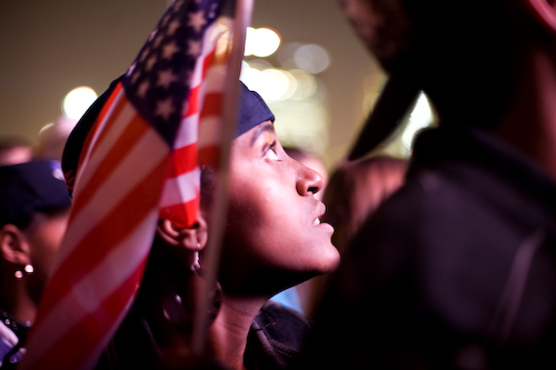 Hundreds of Thousands Flock to Obama Rally in Chicago