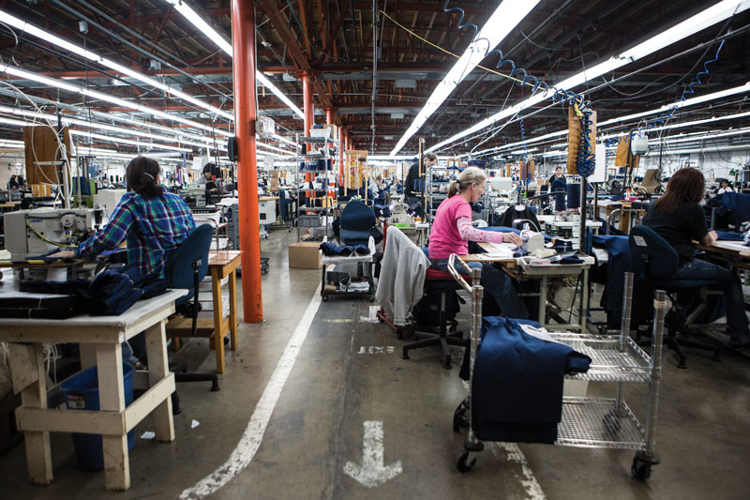 In a Smithville uniform factory, has Nashville found the missing threads for its local fashion industry?