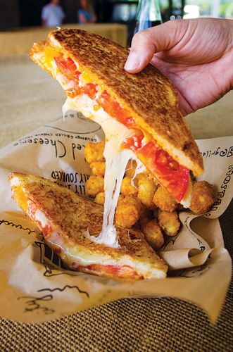 With plans to partner with Fresh Hospitality and open a bricks-and-mortar location, The Grilled Cheeserie expands its cheesy empire