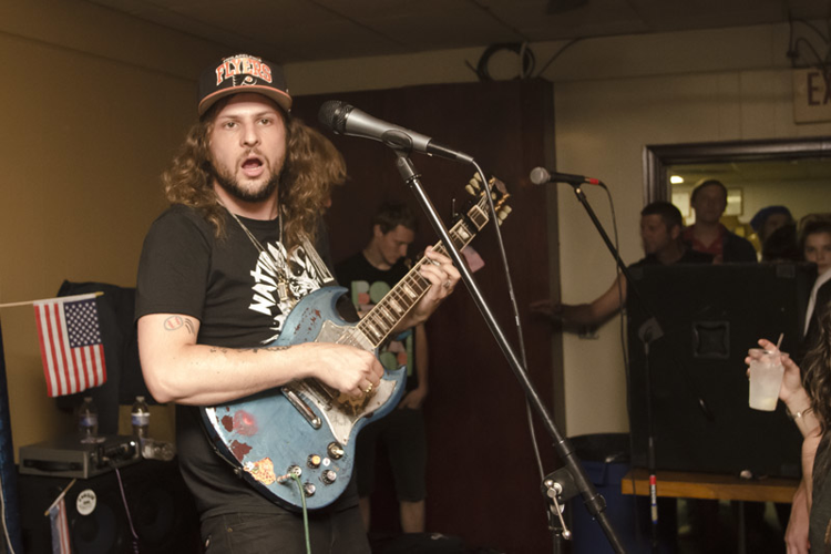 King Tuff w/Natural Child and Birdcloud at VFW Post 1970, 7/12/12