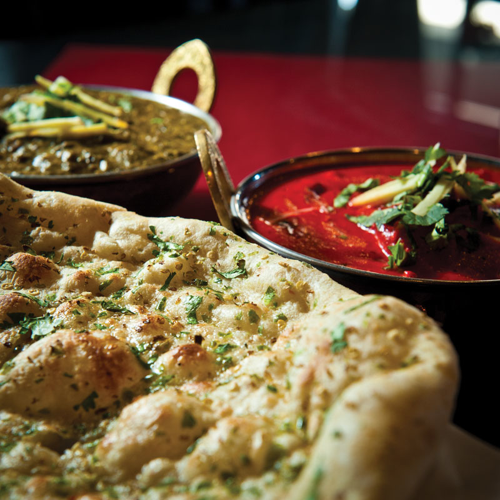Taj serves some of the best Indian food in town, but skip the lunch buffet