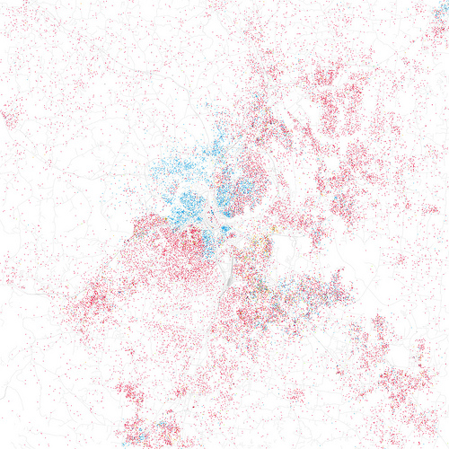 A Racial Map of Nashville: Our City in Color
