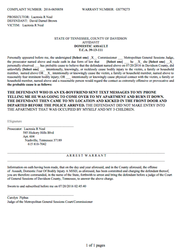 Young Buck Arrested for Domestic Assault and Vandalism