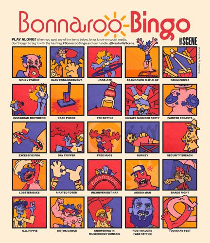 Bonnaroo Bingo 2024