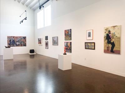 Carlton Wilkinson In the Gallery