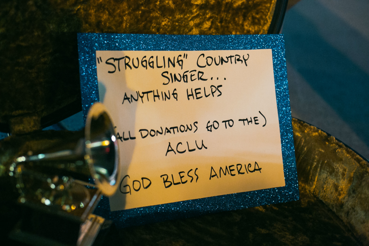 Sturgill Simpson Busks Outside CMA Awards, Brings His Grammy