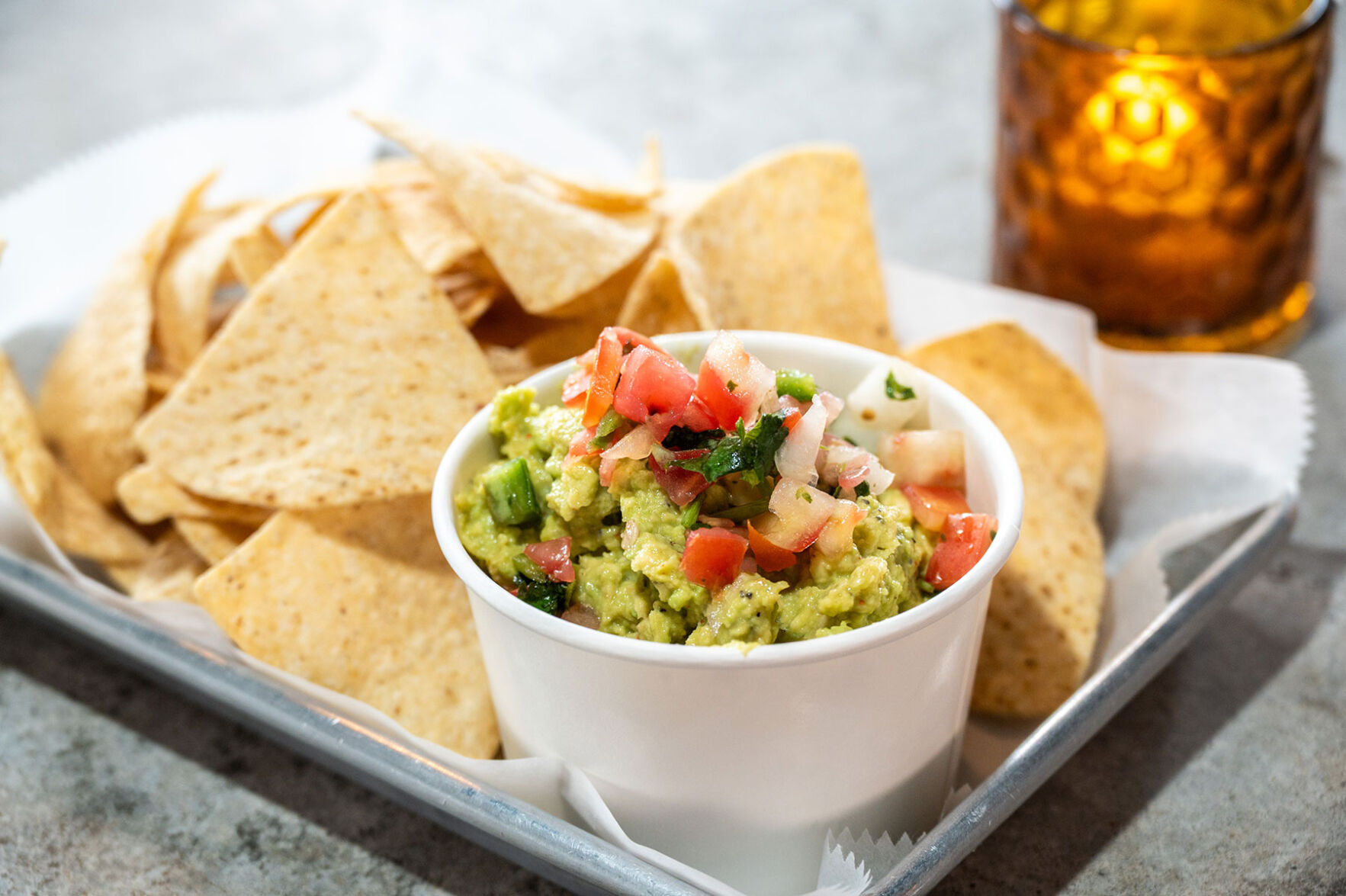 Chips and Guacamole at Otto’s Bar