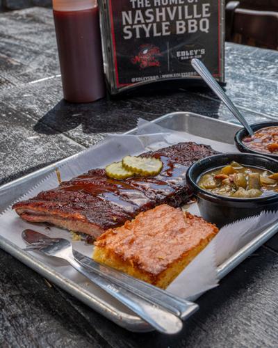 Rack of ribs from Edley's