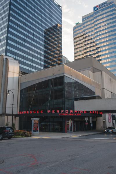 Exterior of TPAC, the Nashville Scene’s 2026 Best Place to See a Play in Nashville