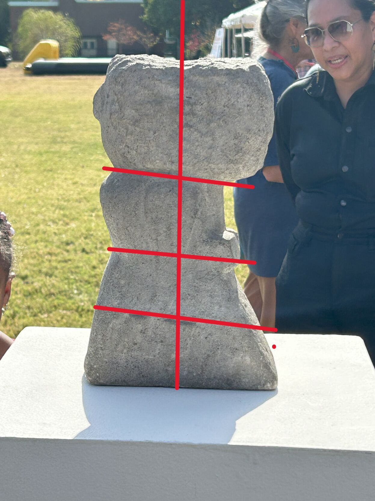 William Edmondson's "Lady With Two Pocketbooks"