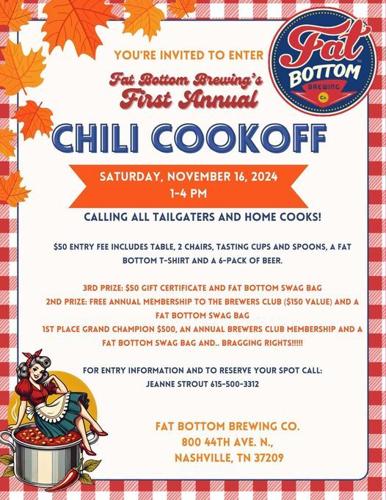 Fat Bottom Chili Cookoff