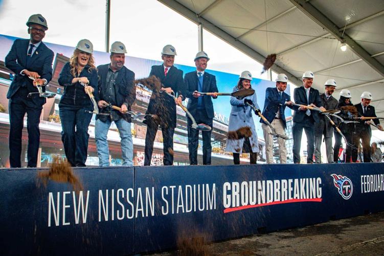 Groundbreaking Nissan stadium