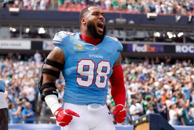 Jeffrey Simmons Philadelphia Eagles v Tennessee Titans