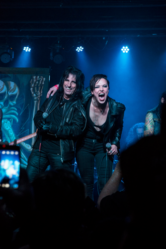 Alice Cooper Makes Appearance at The Basement East