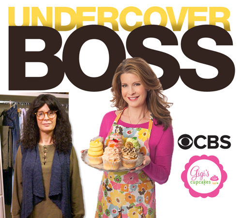 Cupcake Queen Gigi Butler Appears on <i>Undercover Boss</i> Tonight on CBS
