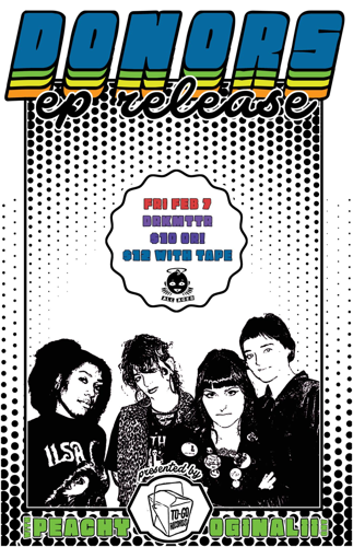 Cream Calendar Alert: Donors to Bring the (Release) Party to Drkmttr