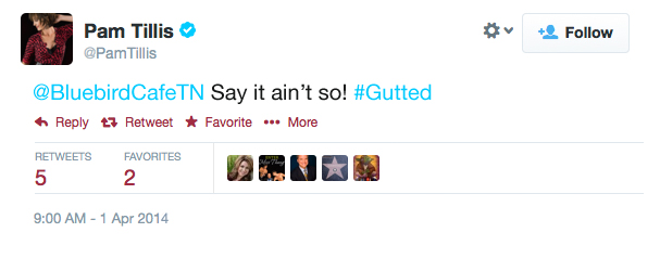 Bluebird Cafe to Close in June, Will Become Jimmy Buffett’s Cheeseburger in Paradise