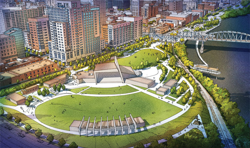 Between a public squabble and a much-criticized design, all's not quiet on Nashville's west riverfront