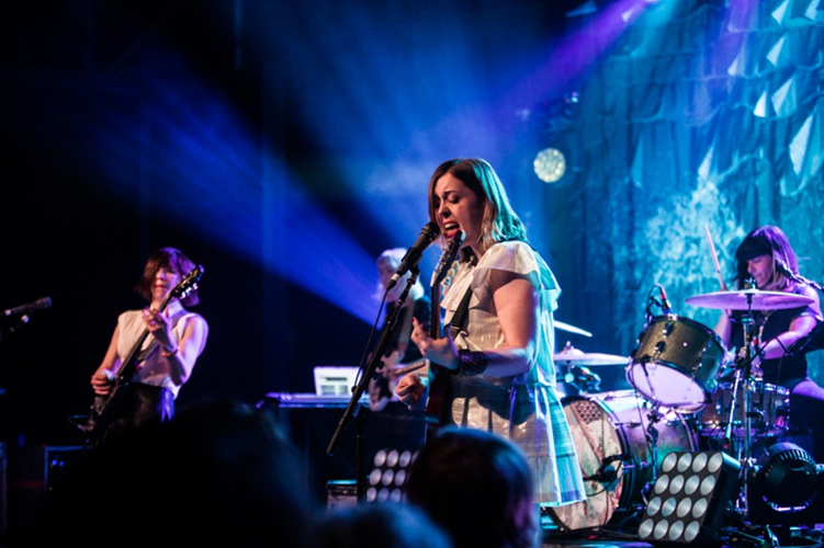 A Reunited Sleater-Kinney Rocks Out at Marathon Music Works