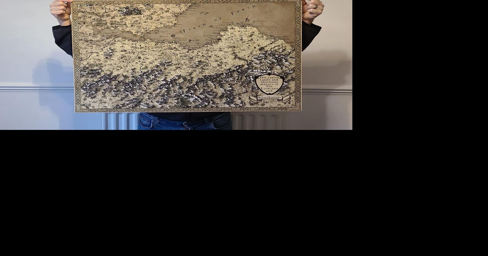 Dad makes ‘Lord of the Rings’ maps of entire United Kingdom