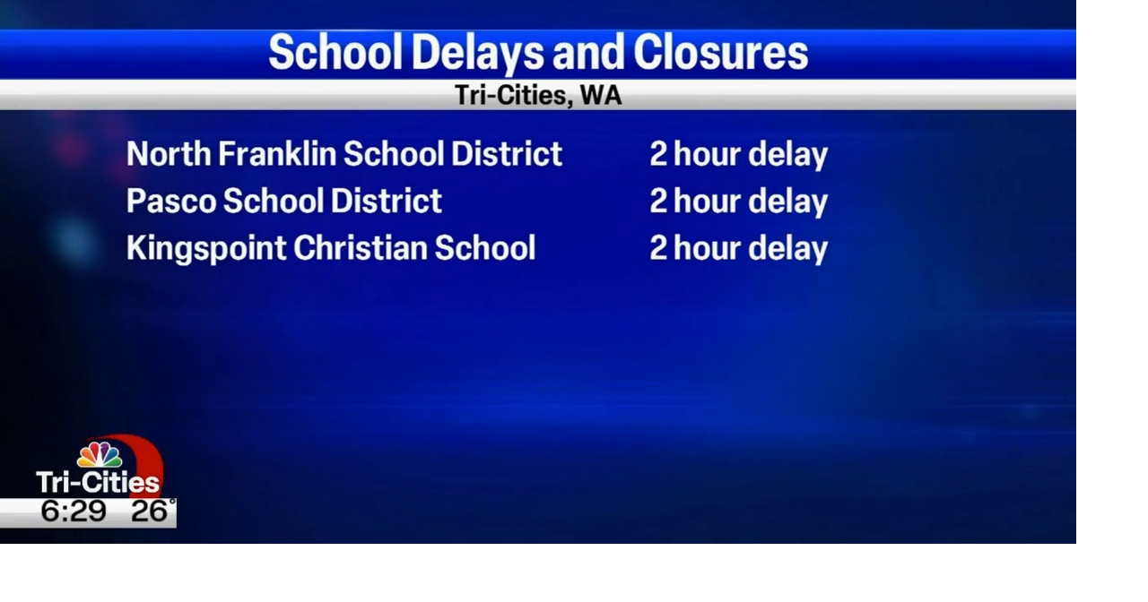 School delays for December 15 Top Video
