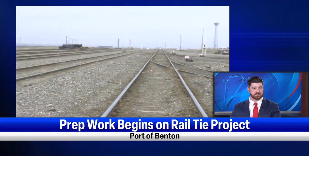 Port of Benton to replace 3 400 rail ties in Tri Cities Tri Cities