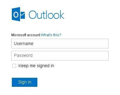 hotmail sign in without outlook