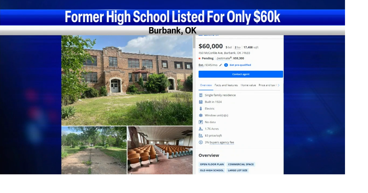 Trending High school for sale as a home Top Video