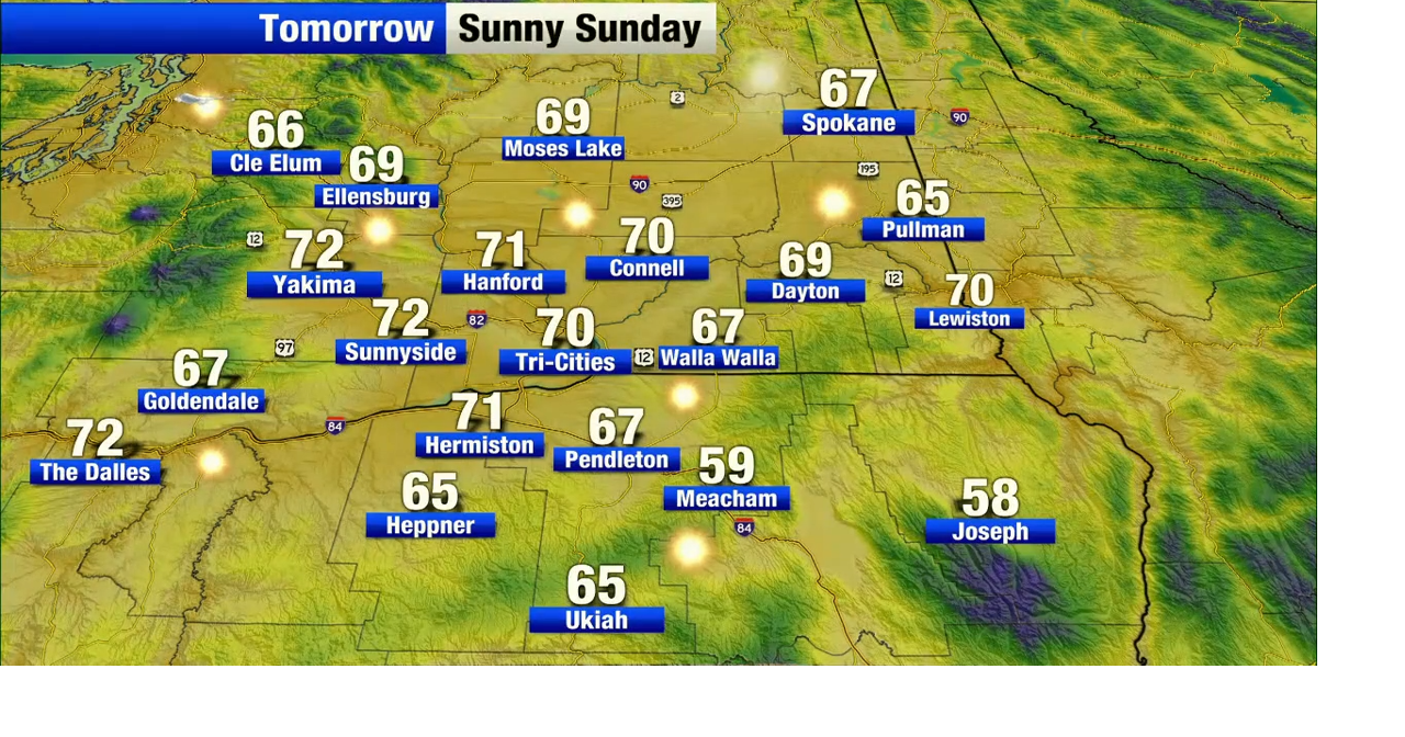 Sunny St. Patrick's Day with above average temperatures until Tuesday ...