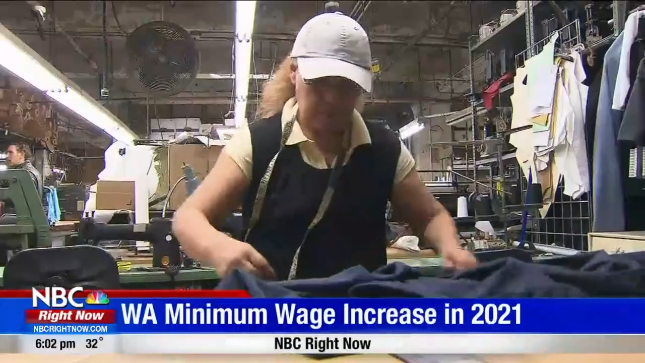 Watch: Washington State Increases Minimum Wage In 2021 | Top Video ...