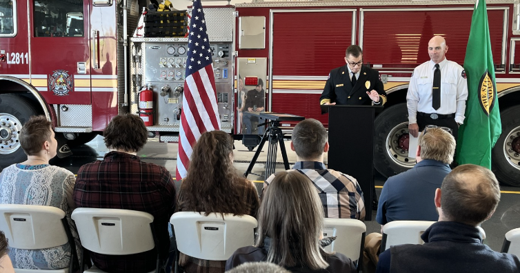 Badging ceremony held for Pasco's new Deputy Fire Chief | News ...