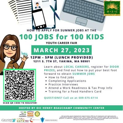 100 Jobs for 100 Kids
