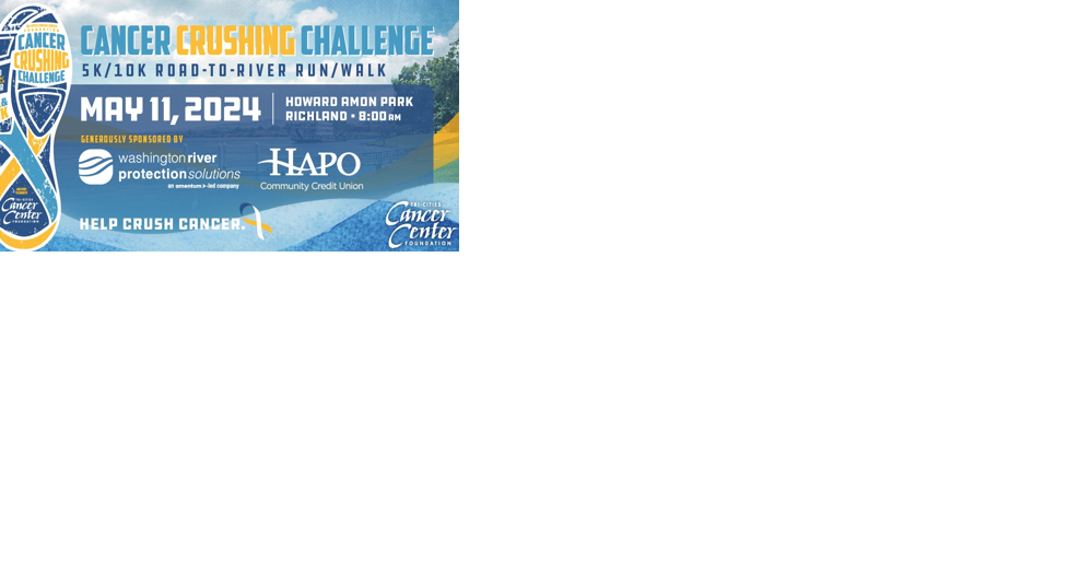 Cancer Crushing Challenge 5K, 10K set for May 11 in Richland - Vimarsana News