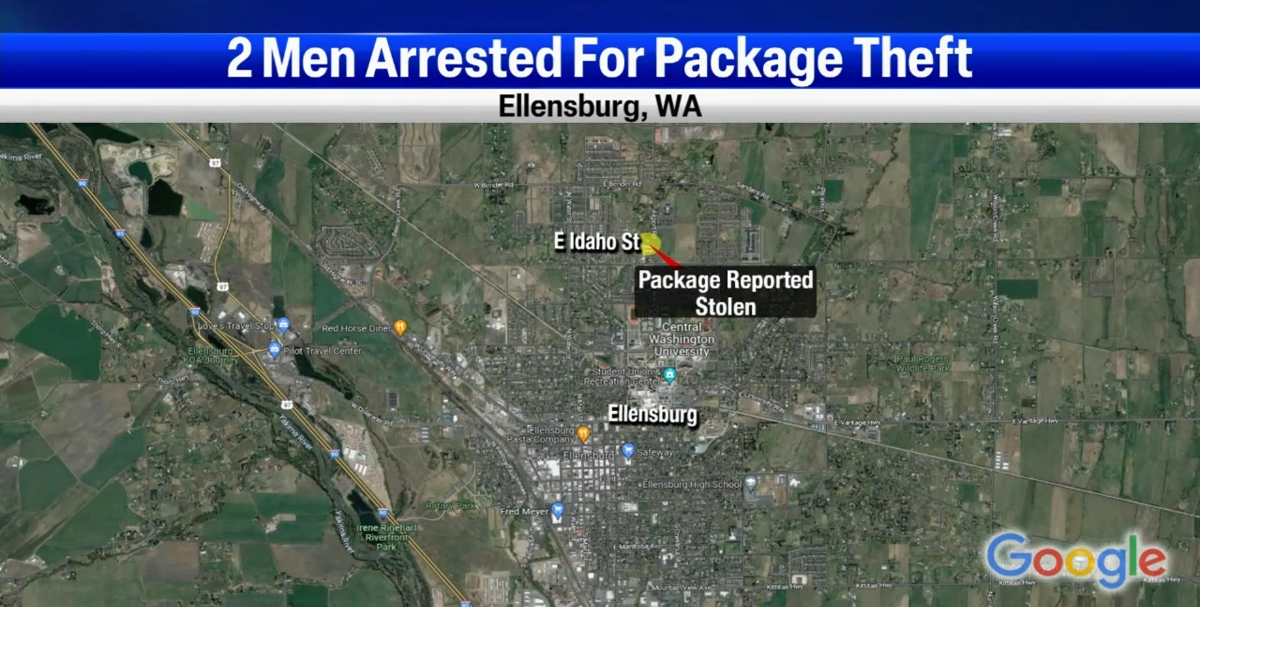 Ellensburg Police track down package thief News