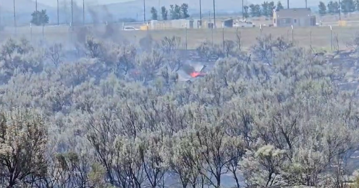 Wildfire burns 25 to 30 acres in Pasco, cause under investigation - Vimarsana News