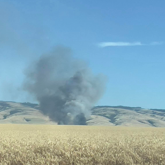 Fire burns east of Pendleton - Vimarsana News