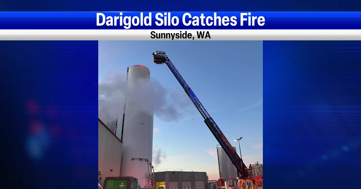 Sunnyside Fire Department responds to possible silo fire at Darigold ...